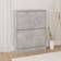 vidaXL 59x17x81cm Concrete Grey Skostativ 59x81cm