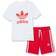 Adidas Boys Shorts and T-Shirt Set Boys' Preschool White/Red