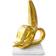 Jonathan Adler Brass Banana Julpynt 31.8cm