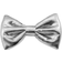 Folat Bow Tie Metallic Silver