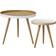 Bloomingville Cappuccino White Soffbord 60cm 2st
