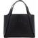 Stella McCartney Logo Grainy Alter Mat Tote Bag, Woman, Black