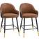 Homcom Modern Bar Stool 90cm 2pcs