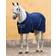Rambo Stable Rug With Microfiber Lining - Dark Blue/White