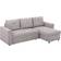 Homcom 839-191V70 Grey Sofa 232cm 3 Seater