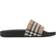 Burberry Furley Check Slide - Archive Beige