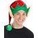 Elope Soft Elf Hat with Ears for Adults