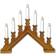 Star Trading Sara Candle Bridge 44cm