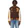 Billionaire Boys Club Mens Brown Brand-appliquéd Boxy-fit Woven Varsity Jacket