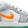 Nike Air Jordan 1 Low SE GS - Light Smoke Grey/White/Stadium Green/Total Orange