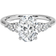 Brilliant Earth Opera Three Stone Engagement Ring - White Gold/Diamond