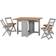 SECONIQUE Santos Butterfly Dining Set 92x115cm 5pcs