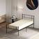 Homcom Single Metal Headboard and Footboard 90x190cm