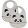 Liewood Tilda Silikon Haklapp 2-pack Panda Dumbo Grey