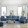 modway Commix Collection EEI-3361-AZU 6 Sectional Sofa 158" 6 Seater