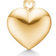 Mads Z Heart Pendant - Gold
