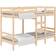 vidaXL Solid Wood Pine Køjeseng 85.5x205.5cm