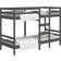 vidaXL Solid Wood Pine Bunk Bed 85.5x205.5cm