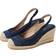 Cole Haan Women's Cloudfeel Denim Slingback Espadrilles Sandals Blue