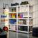 Monzana Heavy Duty Reolsystem 90x180cm 2stk