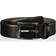 HUGO BOSS Grained-leather belt with logo-engraved buckle black