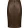 Dolce & Gabbana Midi skirt in shiny satin