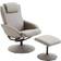 Homcom Swivel Linen-feel Upholstered Armchair 98cm 2pcs