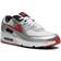 NIKE Air Max 90 M - Photon Dust/Metallic Silver/Black/University Red