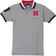 Tommy Hilfiger Big Boy's Short Sleeve Matt Polo - Grey Heather