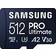 Samsung PRO Ultimate microSDXC UHS-I U3 V30 A2 200/130MB/s 512GB