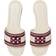Tory Burch Double T Jacquard - Ash White/Vino