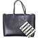 Tommy Hilfiger Iconic Solid Stripe Tote Bag - Space Blue