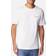 Columbia – Vit enkel t-shirt med logga-Vit/a