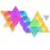Nanoleaf Shapes Mini Triangle Starter Kit Väggarmatur