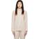 Tekla Off-White & Brown Oversized Pyjama Shirt Hopper Stripes