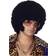 California Costumes Adults Afro & Sideburns Wig Black