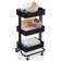 Simply Tidy Michaels Lexington 3-Tier Trolley Table 12.4x18.4"