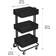 Simply Tidy Michaels Lexington 3-Tier Trolley Table 12.4x18.4"