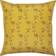Leopard Funda de cojín Oro (43x43cm)