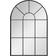 Homcom Modern Arched Window Black Wall Mirror 60x91cm
