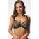 Freya Womens Rose Blossom Plunge Bra - Noir