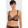Freya Womens Rose Blossom Plunge Bra - Noir
