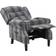 GRS James Tartan Grey Armchair 105cm