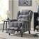 GRS James Tartan Grey Armchair 105cm