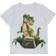 Name It Gigantosaurus Malte T-shirt - Bright White (13199876)