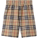 Burberry Boy's Malcolm Vintage Check-Print Swim Trunks - Beige