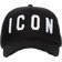 DSquared2 Be Icon Baseball Cap Unisex - Black/White