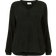 Kaffe Curve KCami Langærmet Bluse, Black Deep