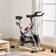 Homcom Exercise Bike Quiet Drive Fitness Stationary