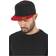 Flexfit cap premium 210 fitted 2-tone red/black